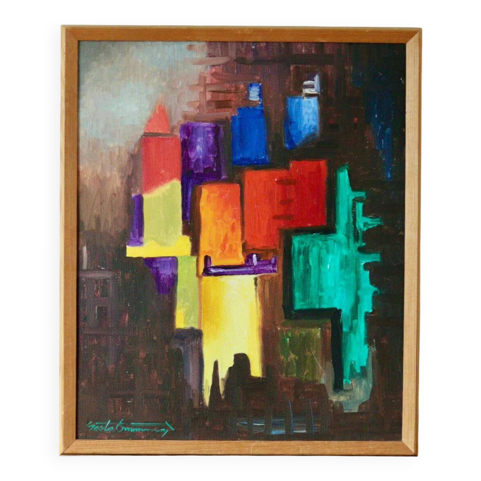 Non-figurative motif – Gösta Emming