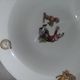 2 bowls of porridge child porcelain of Limoges art deco period