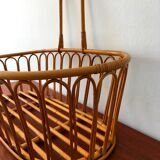 Vintage wicker bassinet  50