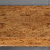 Victorian Amboyna Burl Desk, England – Late 19th Century