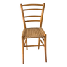 Chaise vintage en bois blond