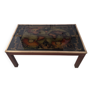 Table basse vintage attribuée - maison
