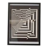 Victor Vasarely after Yablapour II 1955-60