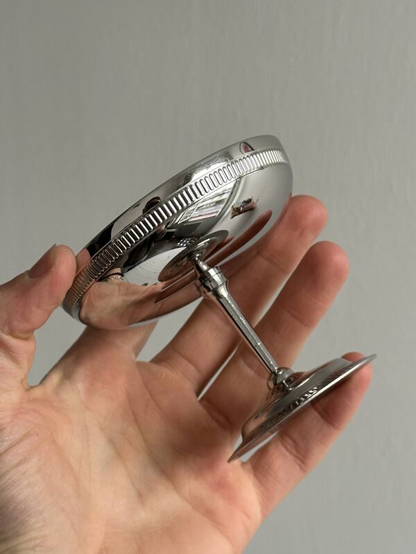 10 coupelles sur pied en inox style Letang Remy