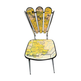 The flower chair France of the departments