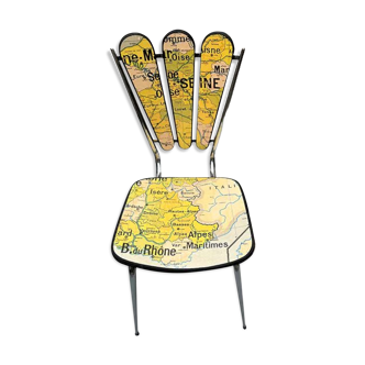 The flower chair France of the departments