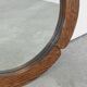 'Clove' mirror in solid oak 1970