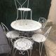 Wrought iron garden room