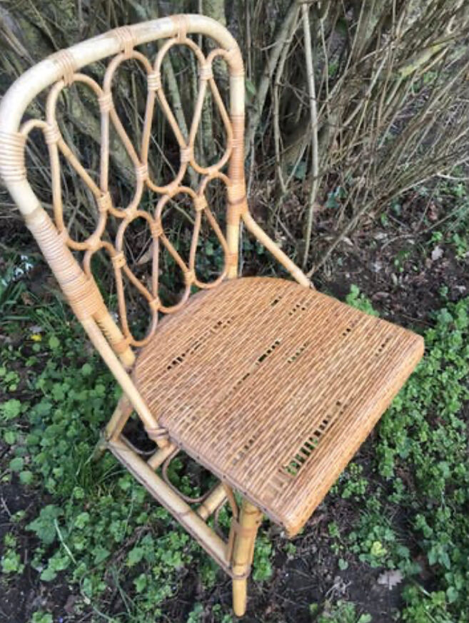 Vintage rattan chair