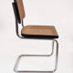 Paire de chaises Cesca B32 Marcel Breuer noire
