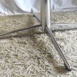 Dining table design chrome metal and formica – 70s