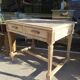 Bureau bois brut