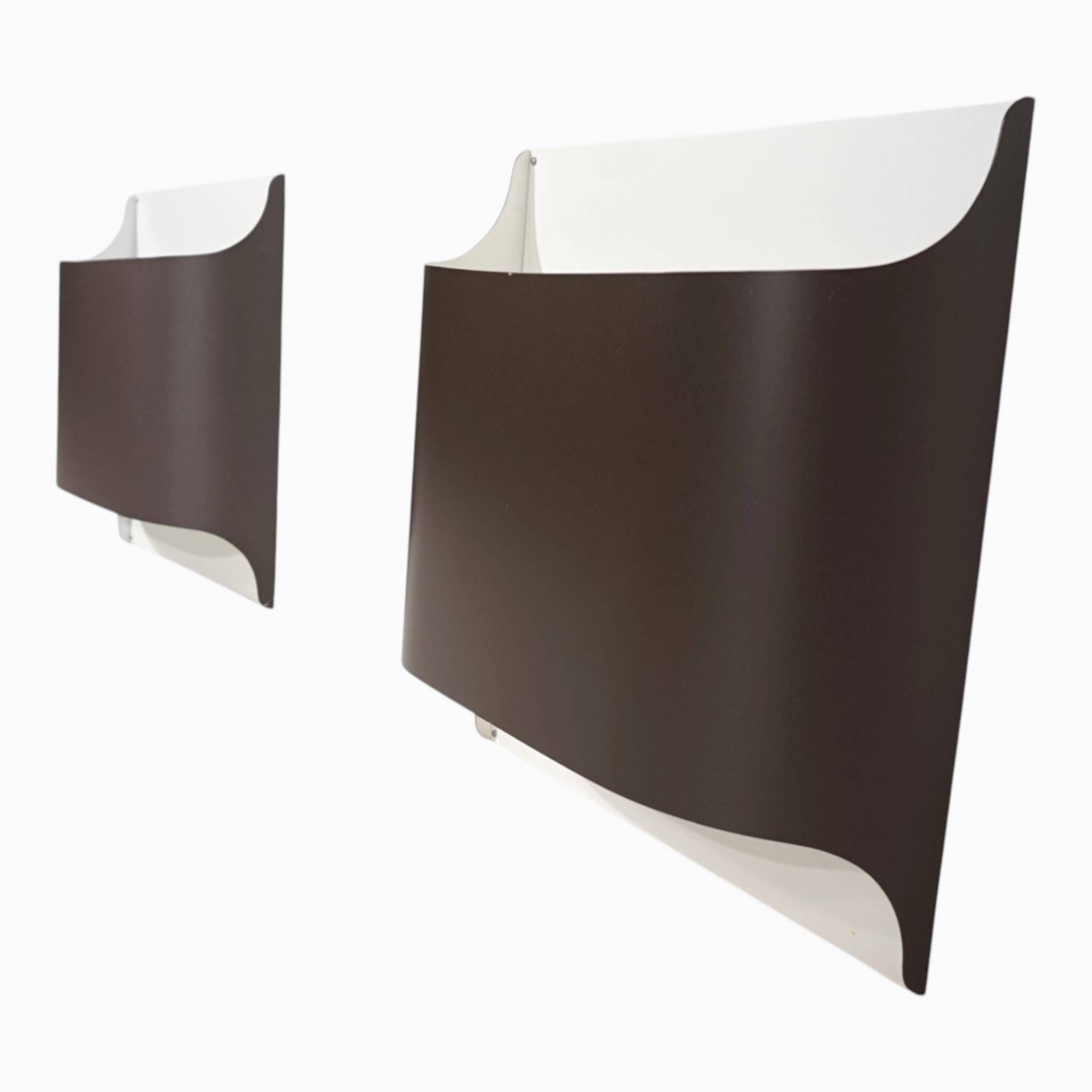 Pair of Staff 2030/31 Sconces by Rolf Krüger & Dieter Witte, 1960