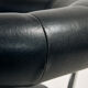 Fauteuil pivotant tubulaire style Bauhaus