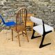 Ensemble de 4 chaises dépareillées