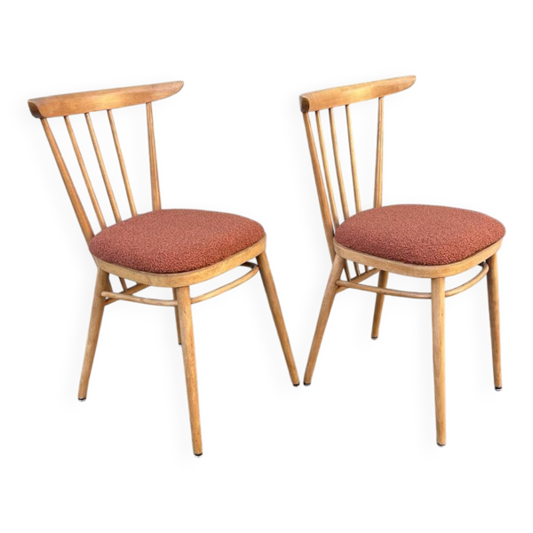 (Lot) Suite de 2 chaises Tatra Nábytok, Tchécoslovaquie, années 1960