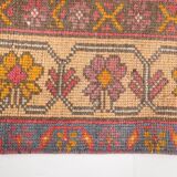 5x8 Turkish Vintage Red & Cream Bedroom Rug, 144x245Cm