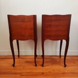 Pair of Louis XV style bedside tables