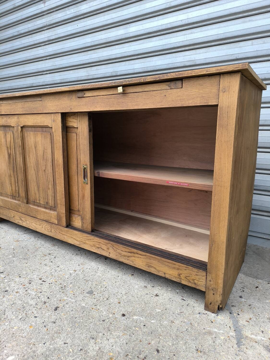 Enfilade meuble de métier circa 1950
