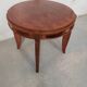 Table art deco en noyer de jules leleu