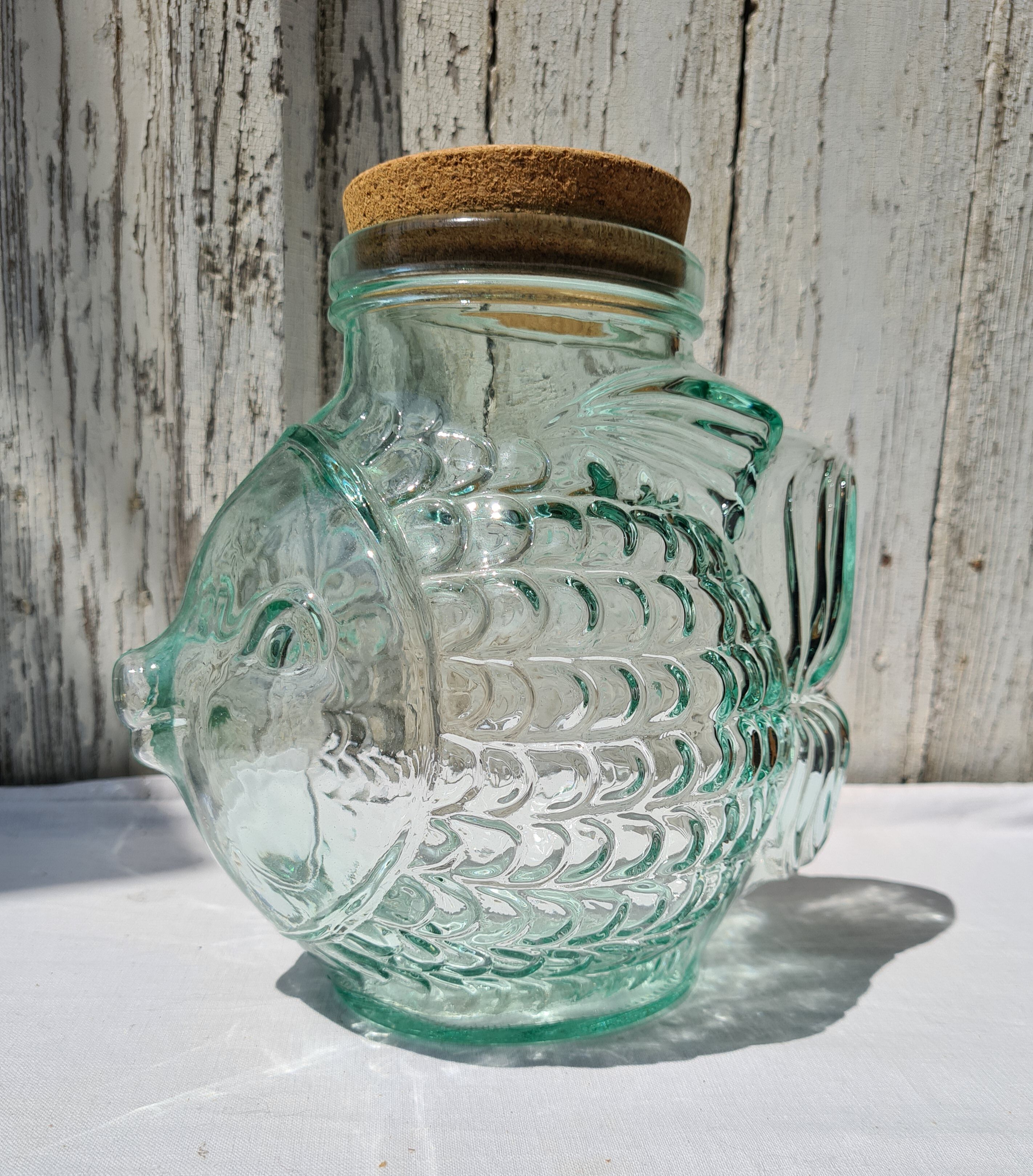 Fish-shaped jar