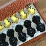 Lot of 12 vintage poodle-shaped knife holders