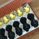 Lot de 12 porte-couteaux vintage forme caniche