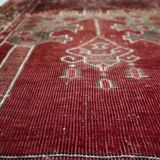Antique Turkish Konya handmade prayer rug 2.7' x 3.6' 1920s - 1C1220