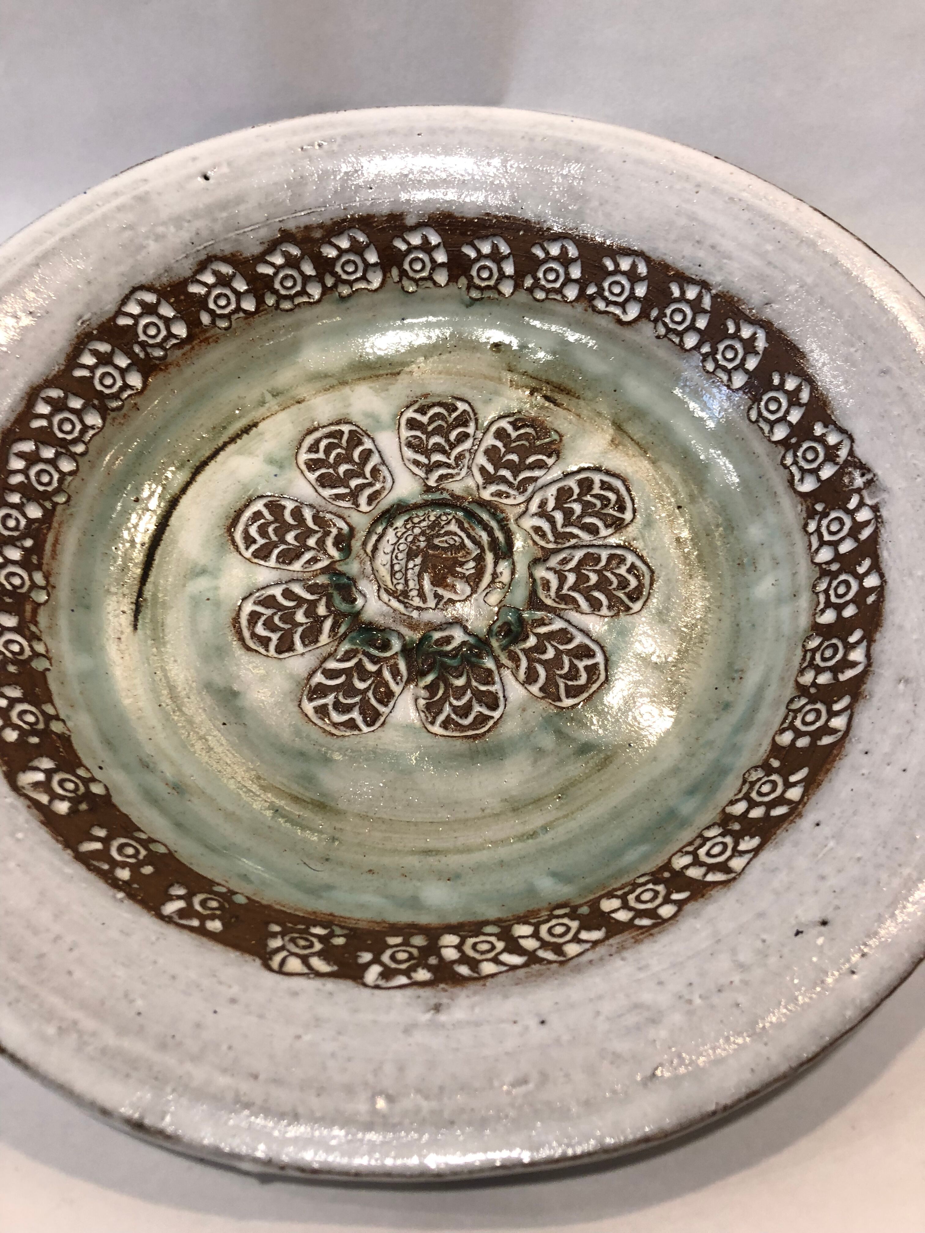 Ceramic dish Albert Thiry