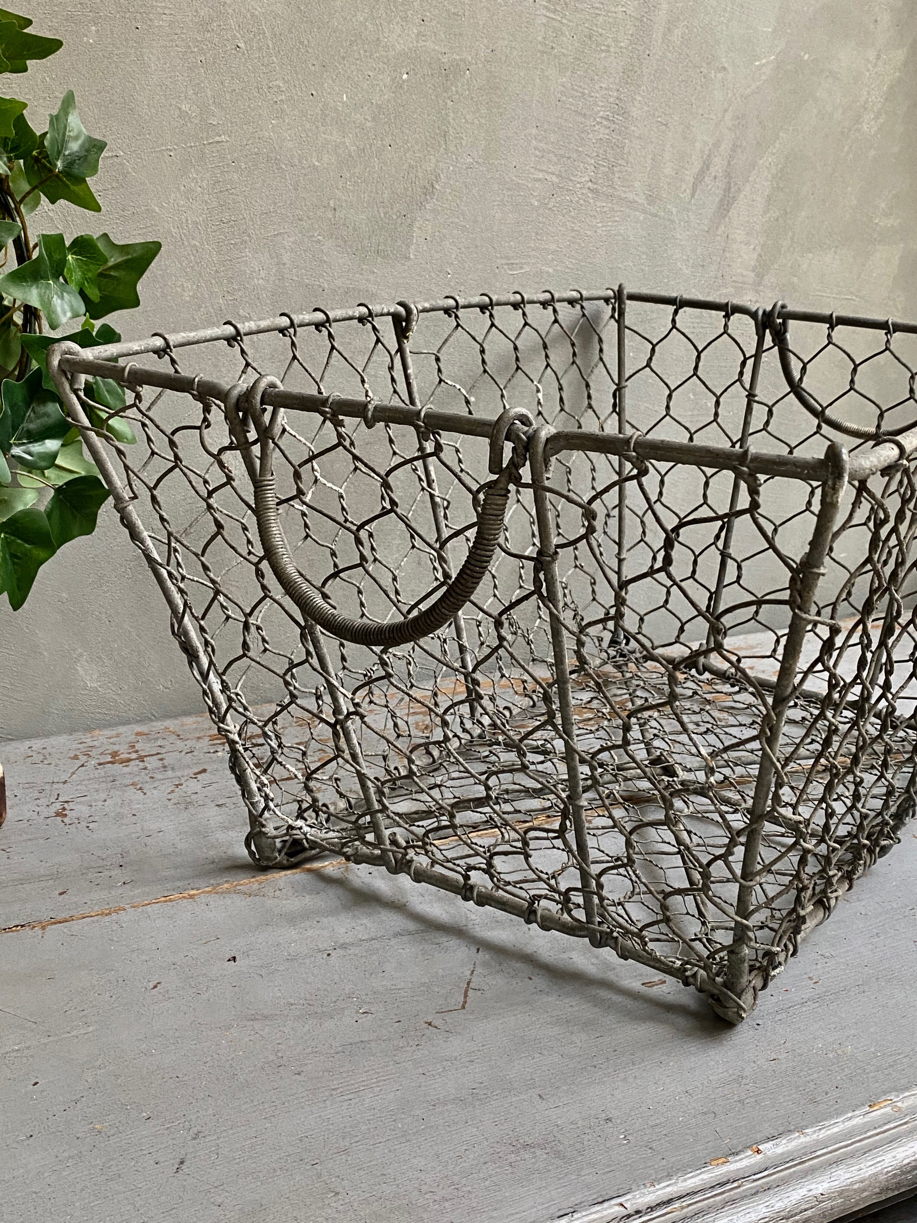 Old oyster basket