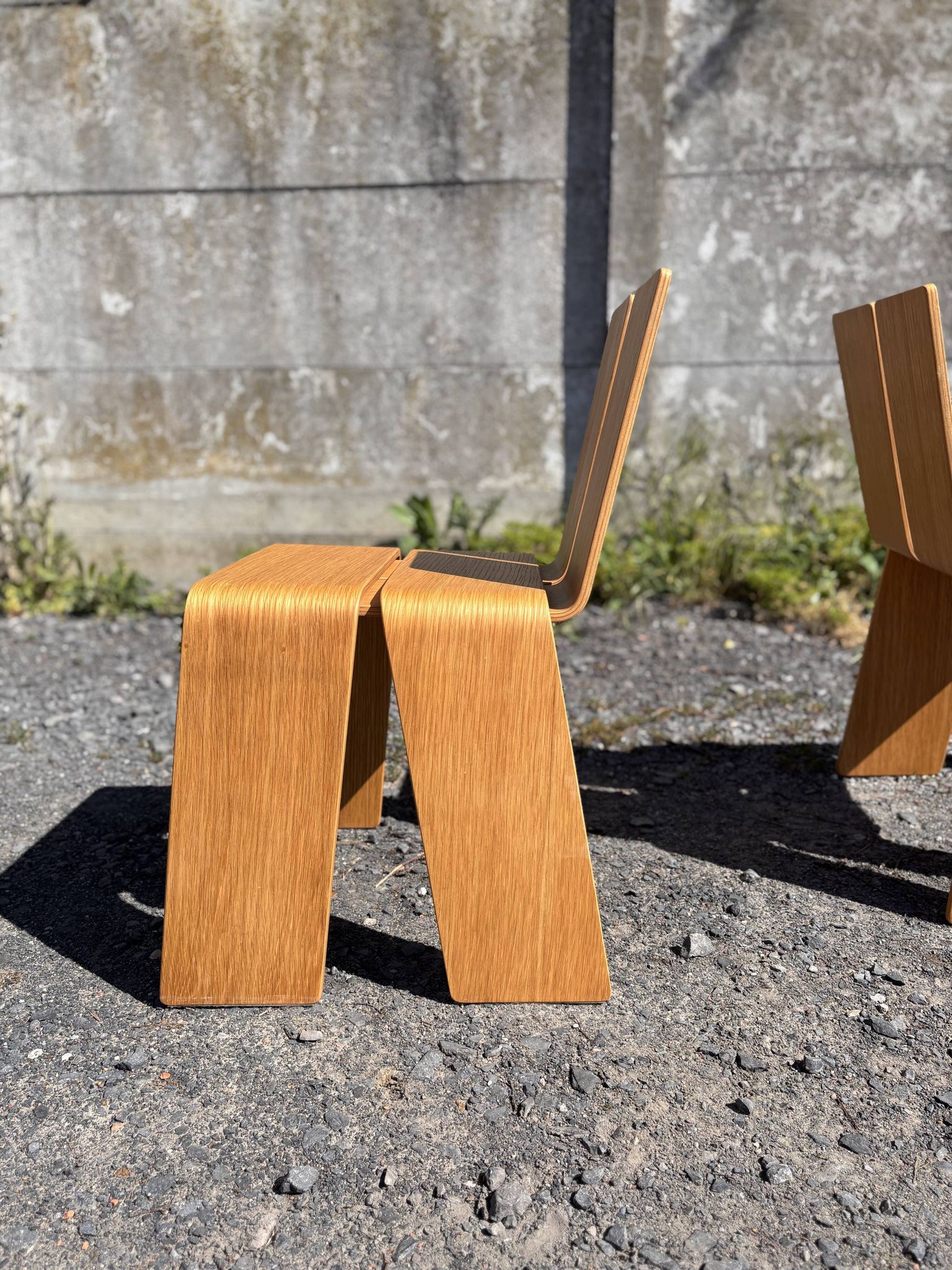 Set de 6 chaises au design danois Kibisi