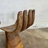 Hand carved chairs in the Pedro Fiedeberg style