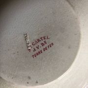 Shower foot plate iron earth "fishing return"