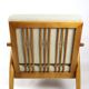 Beige boucle german bund armchair, 1970s