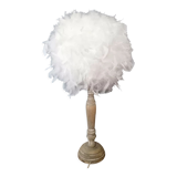 Feathered lamp