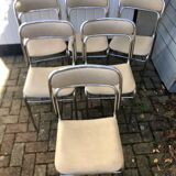6 vintage Souvignet chairs