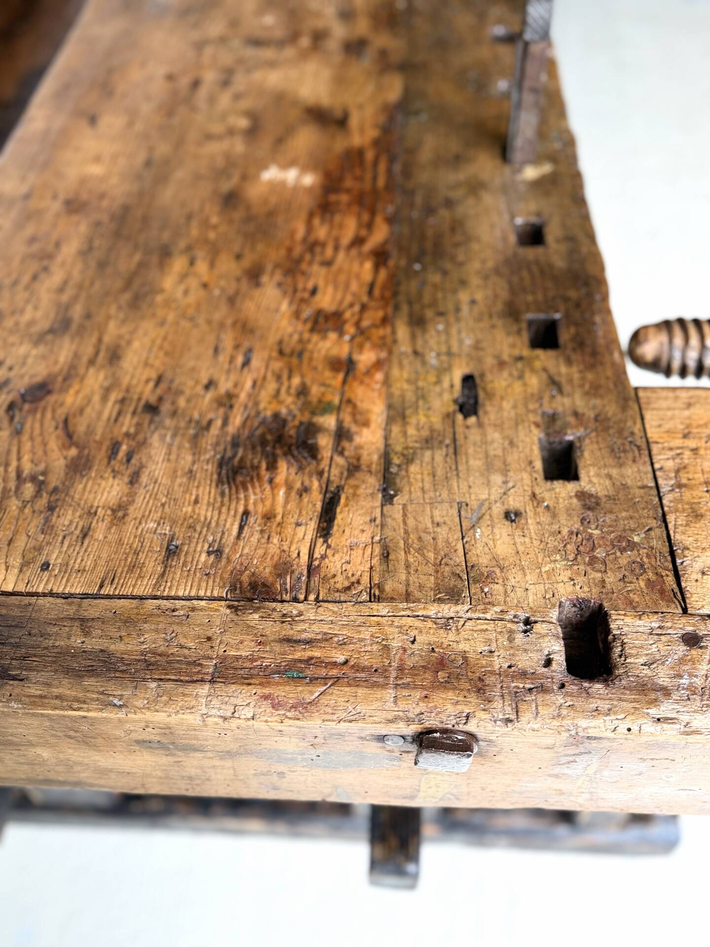 Antique Carpenters WorkBench