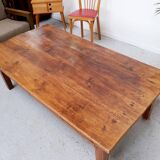 Vintage wood farm table