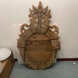 Italian Antique Gold Gilt Large wall Mirror