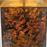 Mordorated lacquered lamp circa 1970