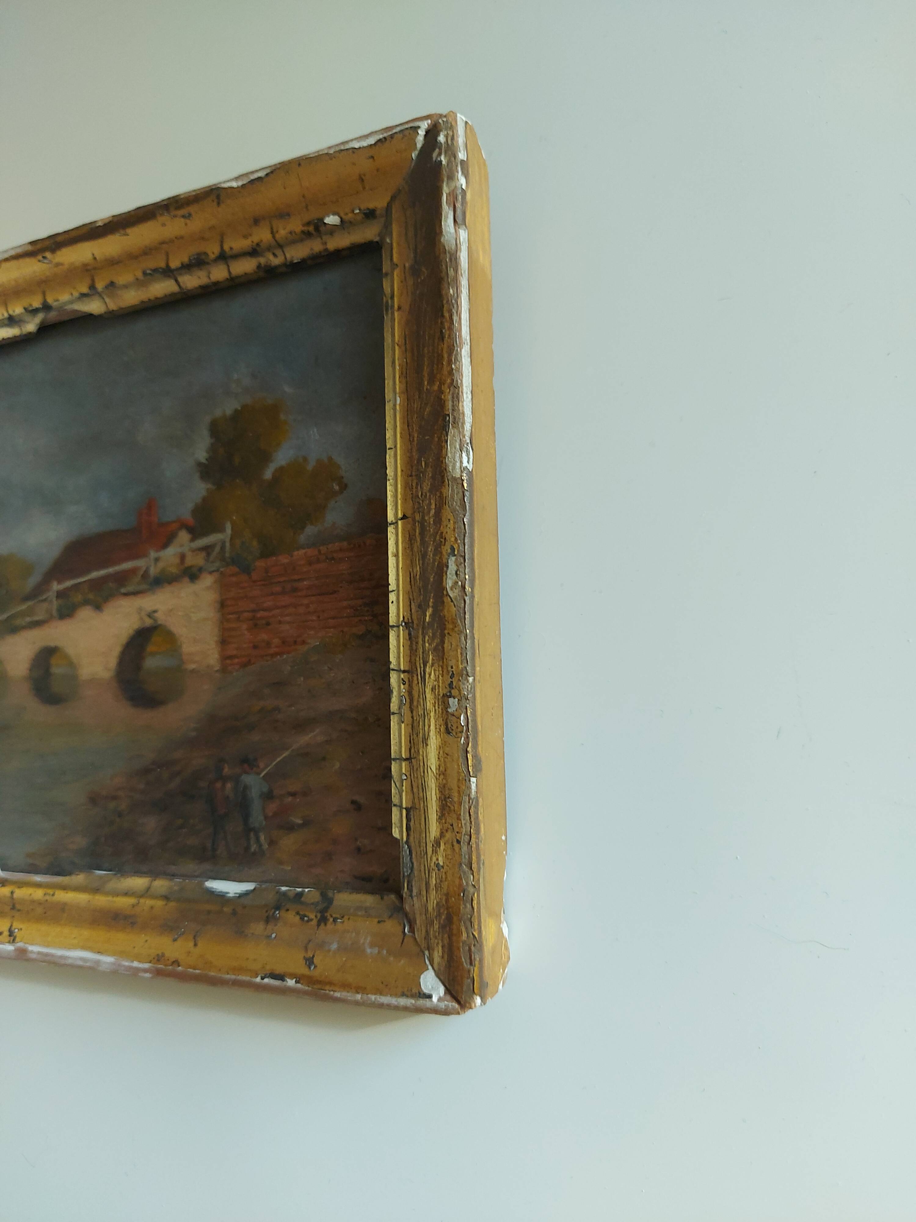 Painting, painting, oil on wood