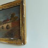 Painting, painting, oil on wood