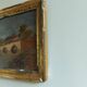 Tableau , peinture , huile sur bois