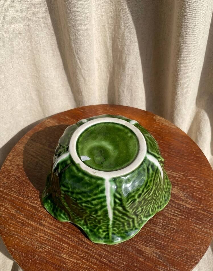 Cabbage clay soup tureen