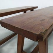 Pair of farm benches