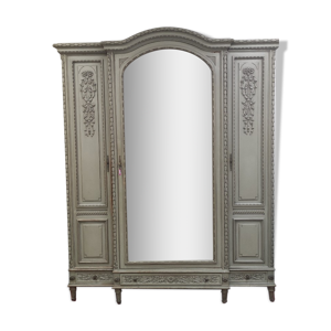 Armoire 3 portes, 3 tiroirs