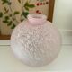 Speckled ball glass vase