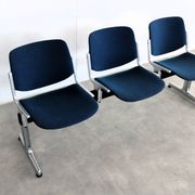 Vintage bench | waiting room bench | 1970s | Castelli
