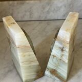 pair of Art Deco onyx bookends