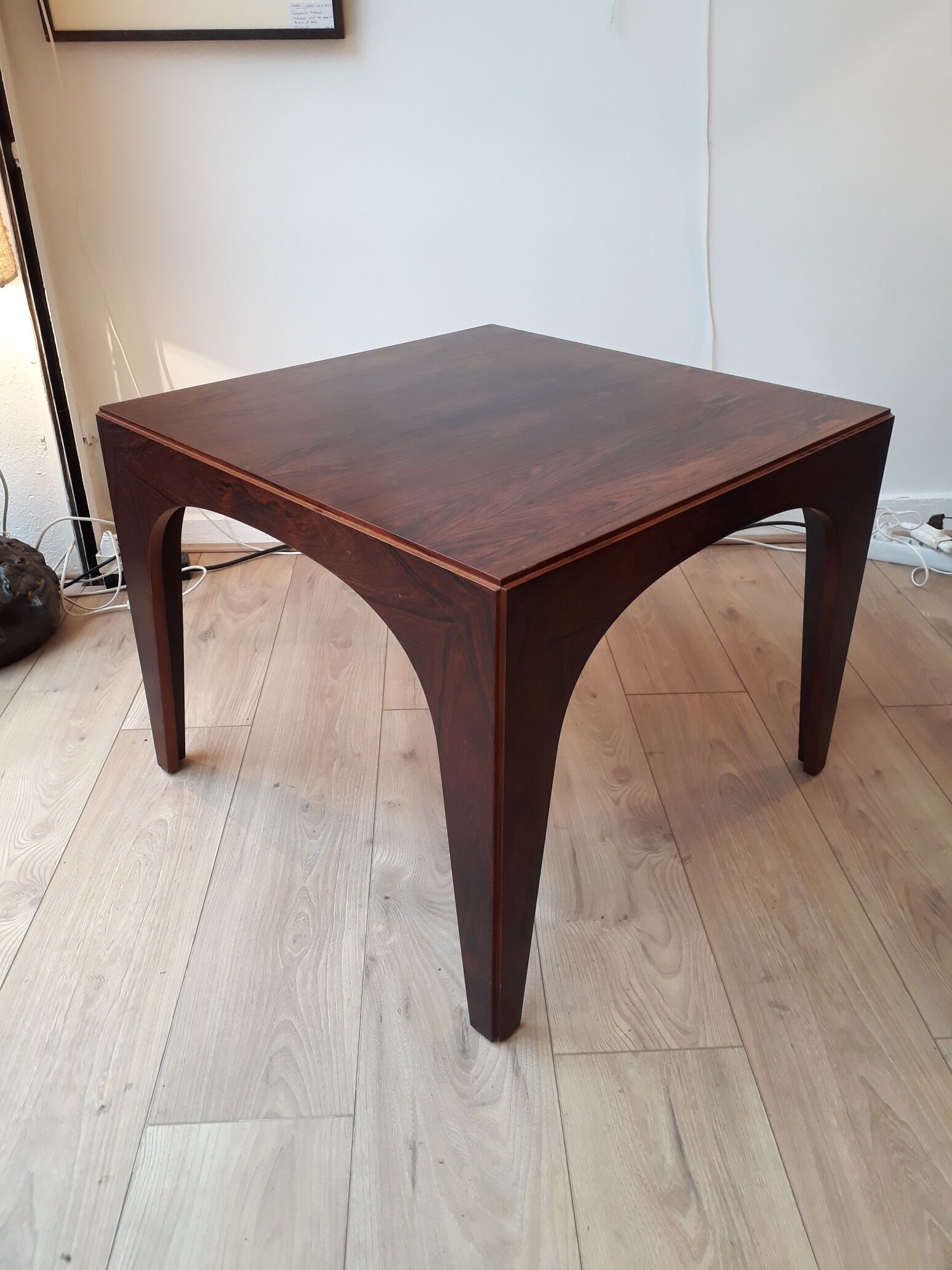 Coffee table by Hohnert Design in rosewood